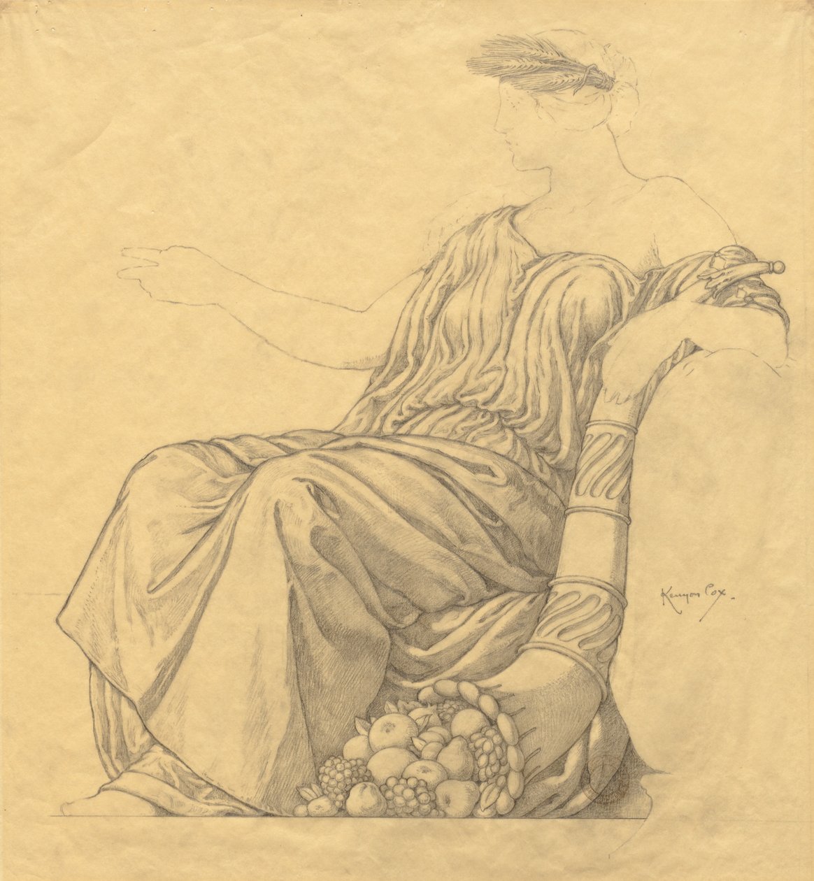 Retrato falado de Kenyon Cox