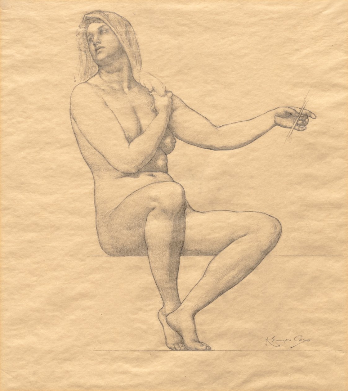 Retrato falado de Kenyon Cox