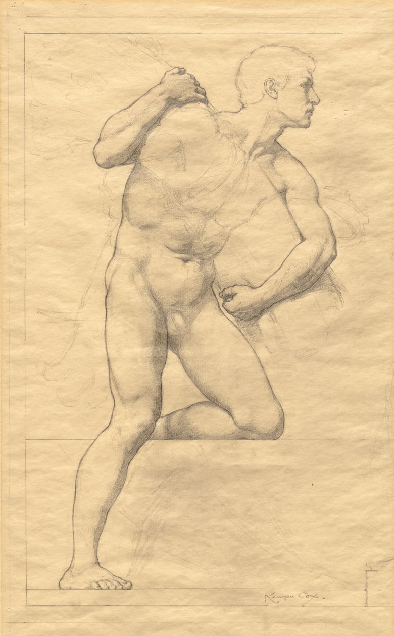 Retrato falado de Kenyon Cox
