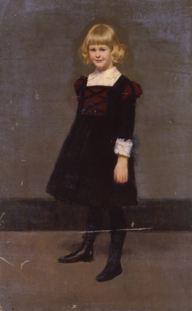 Sem título, Retrato de uma jovem, c. 1900. de Kenyon Cox