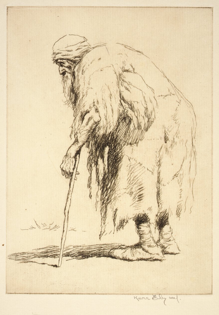 Mendigo argelino de Kerr Eby
