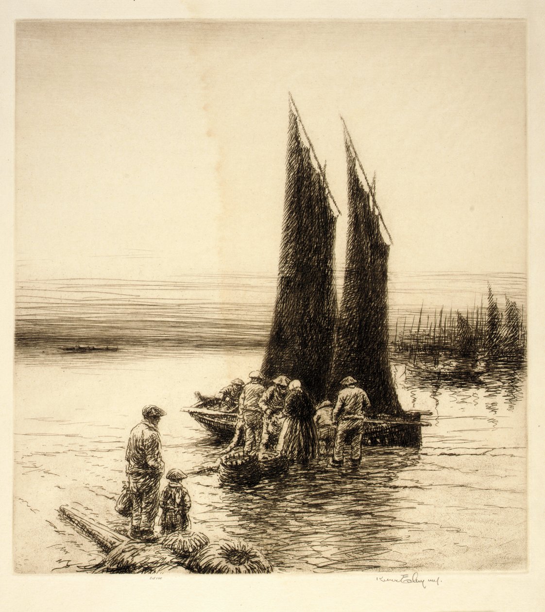 Velas negras, Bretanha de Kerr Eby