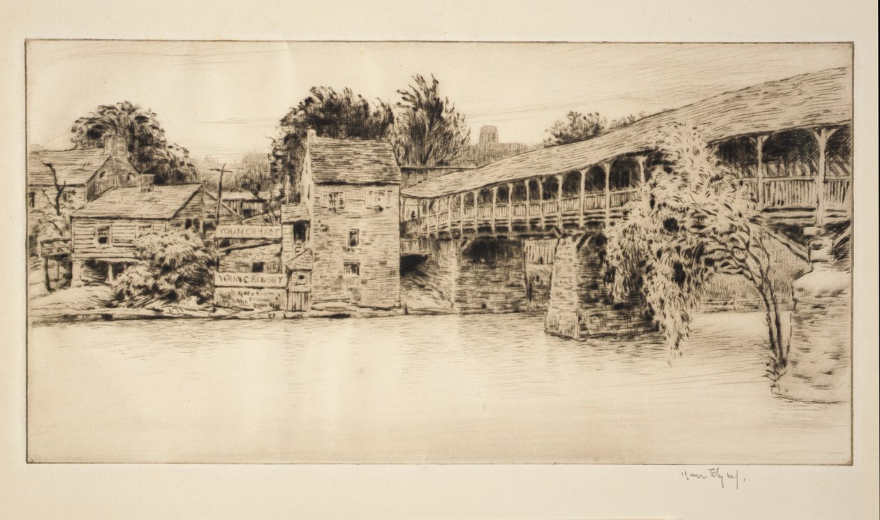 Ponte coberta de Kerr Eby