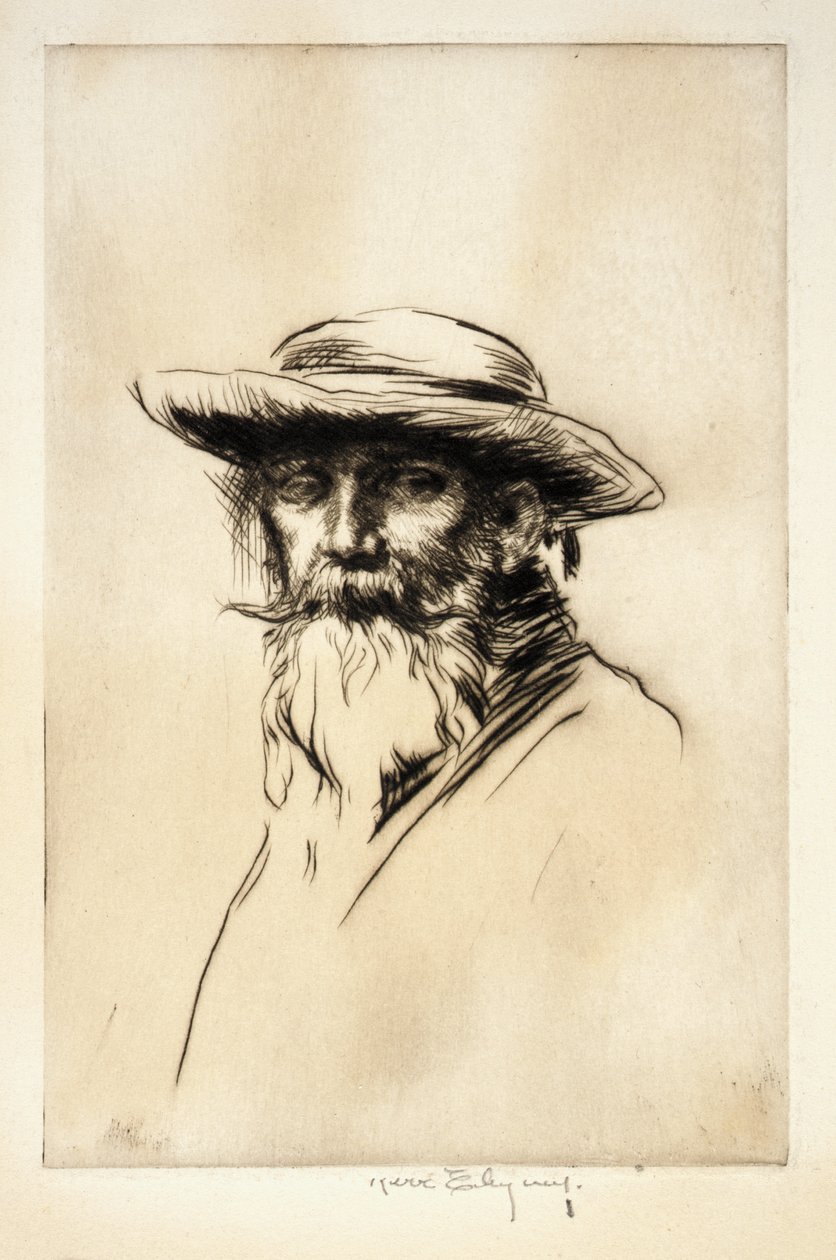 Cabeça de um homem velho de Kerr Eby