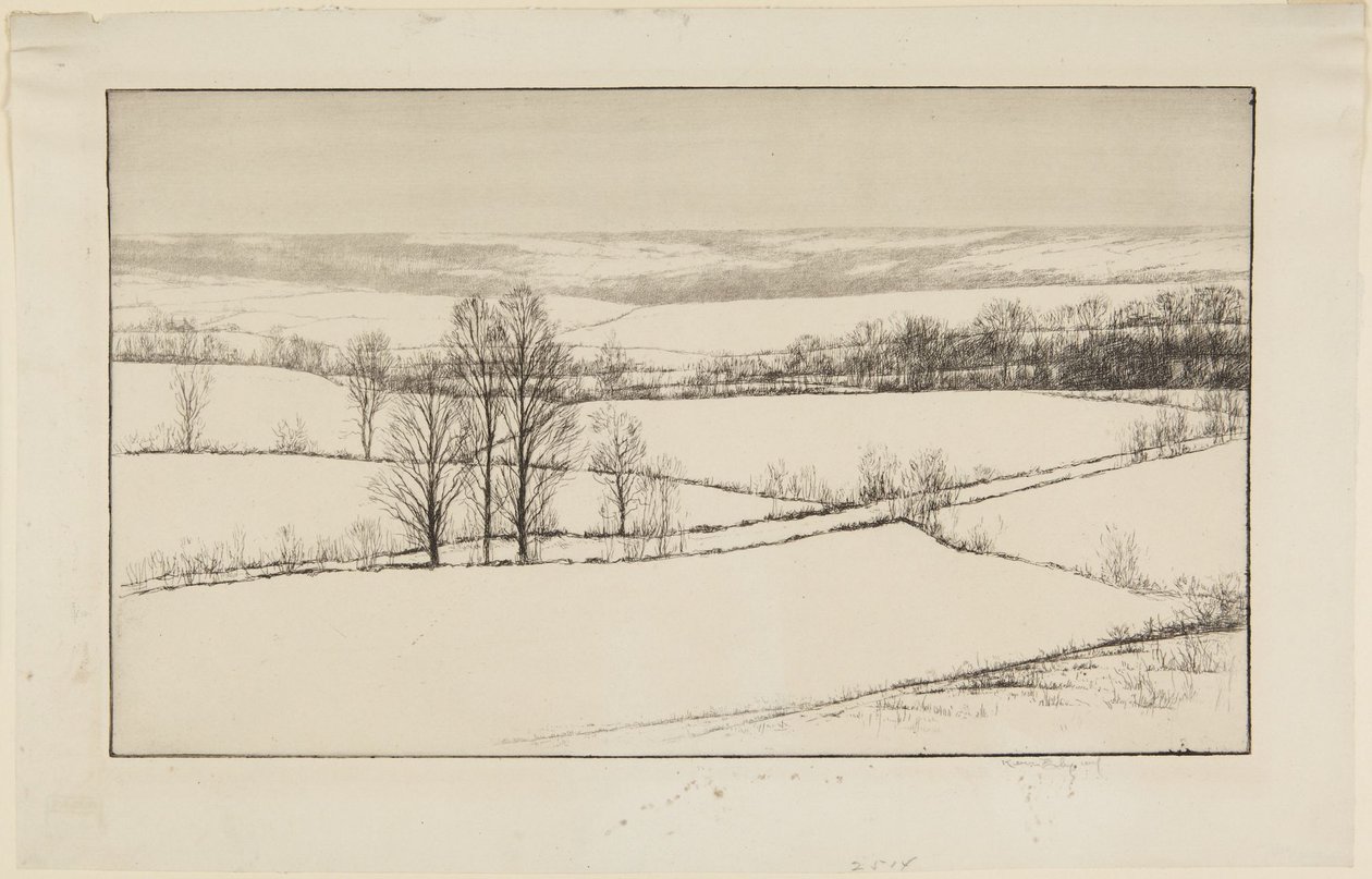 Campos de neve de Kerr Eby