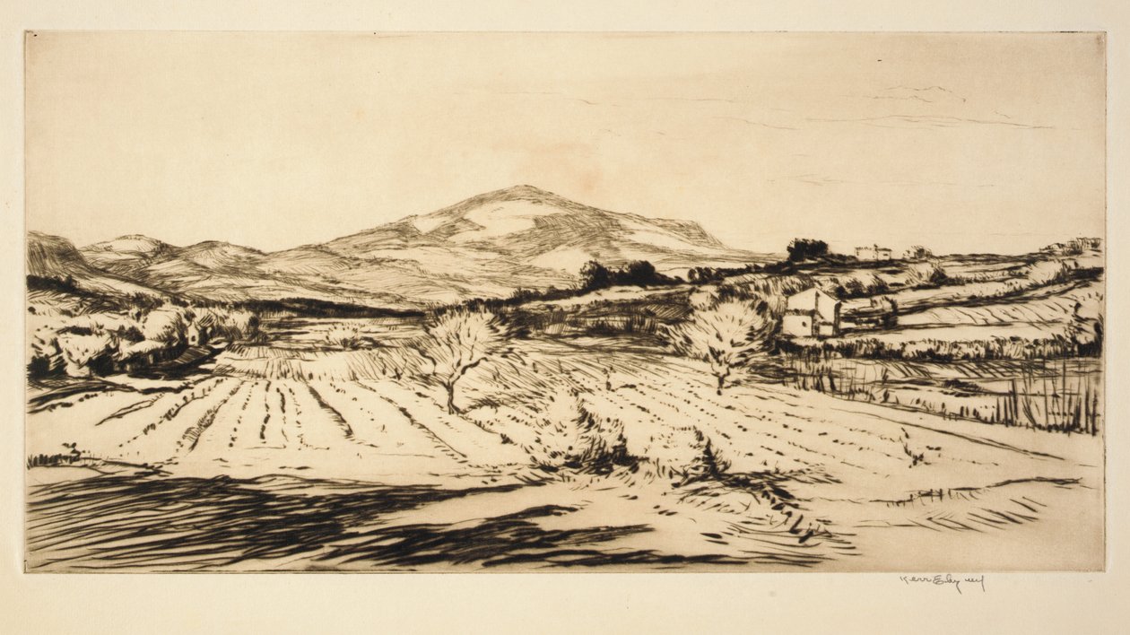 Paisagem de St. Cyr de Kerr Eby