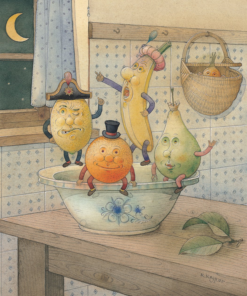 Frutas, 2003 (wc no papel) de Kestutis Kasparavicius