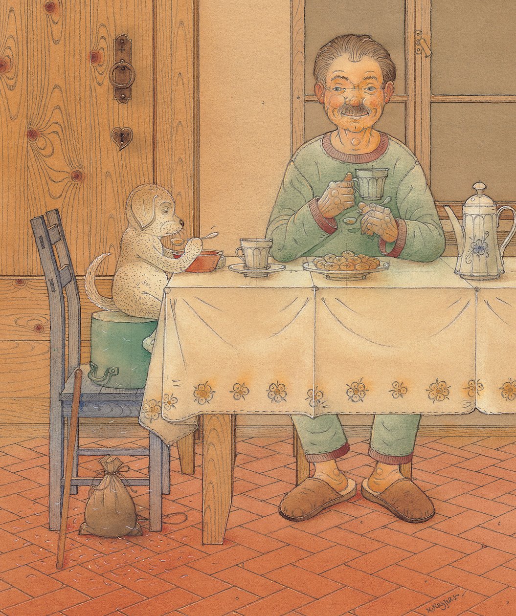 Mysterious Guest, 2005 (wc no papel) de Kestutis Kasparavicius