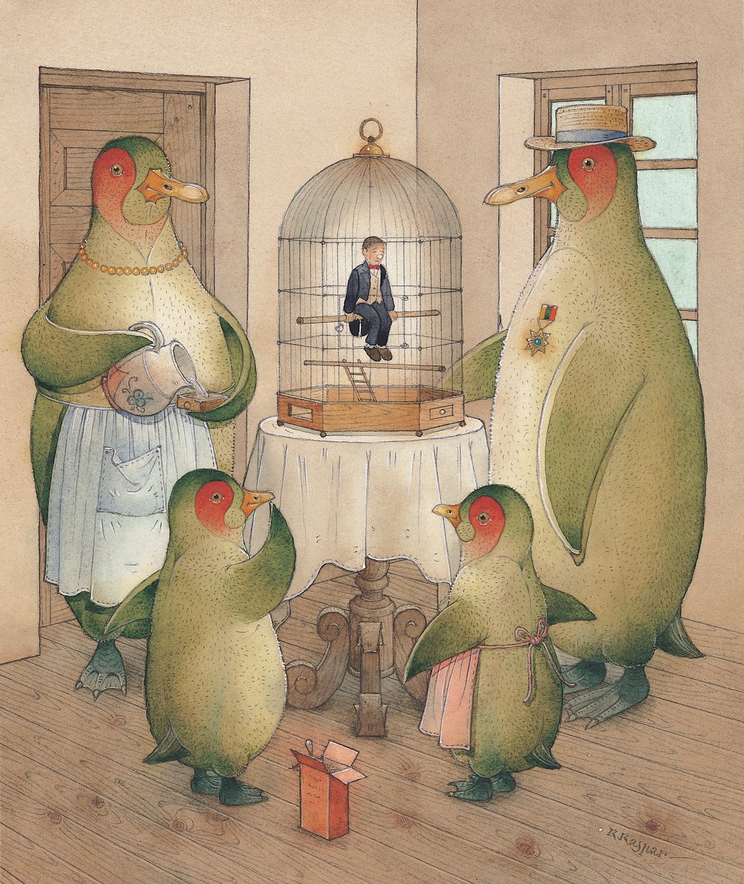 Songman, 2003 (wc no papel) de Kestutis Kasparavicius