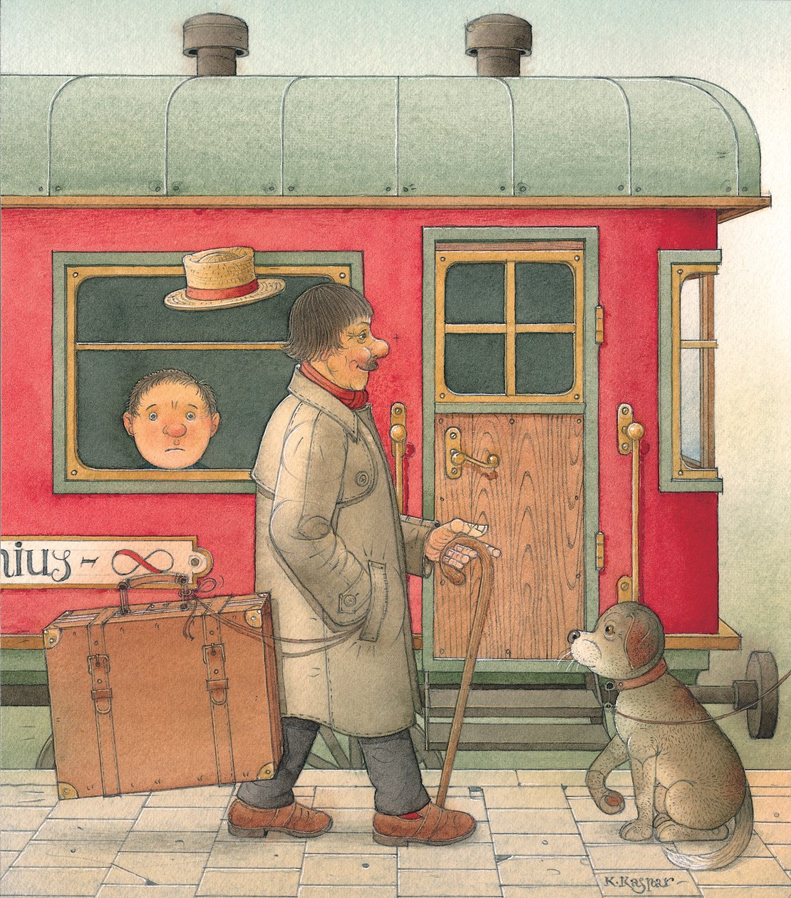 Mala, 2006 (wc no papel) de Kestutis Kasparavicius