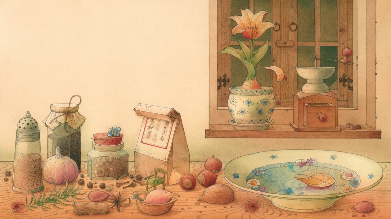 Thumbelina 01, 2005 (wc no papel) de Kestutis Kasparavicius