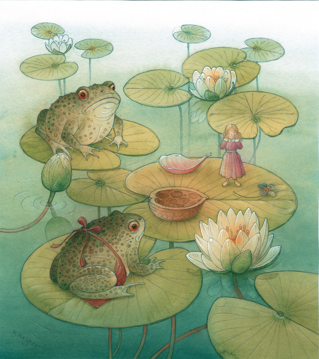 Thumbelina 07, 2005 (wc no papel) de Kestutis Kasparavicius