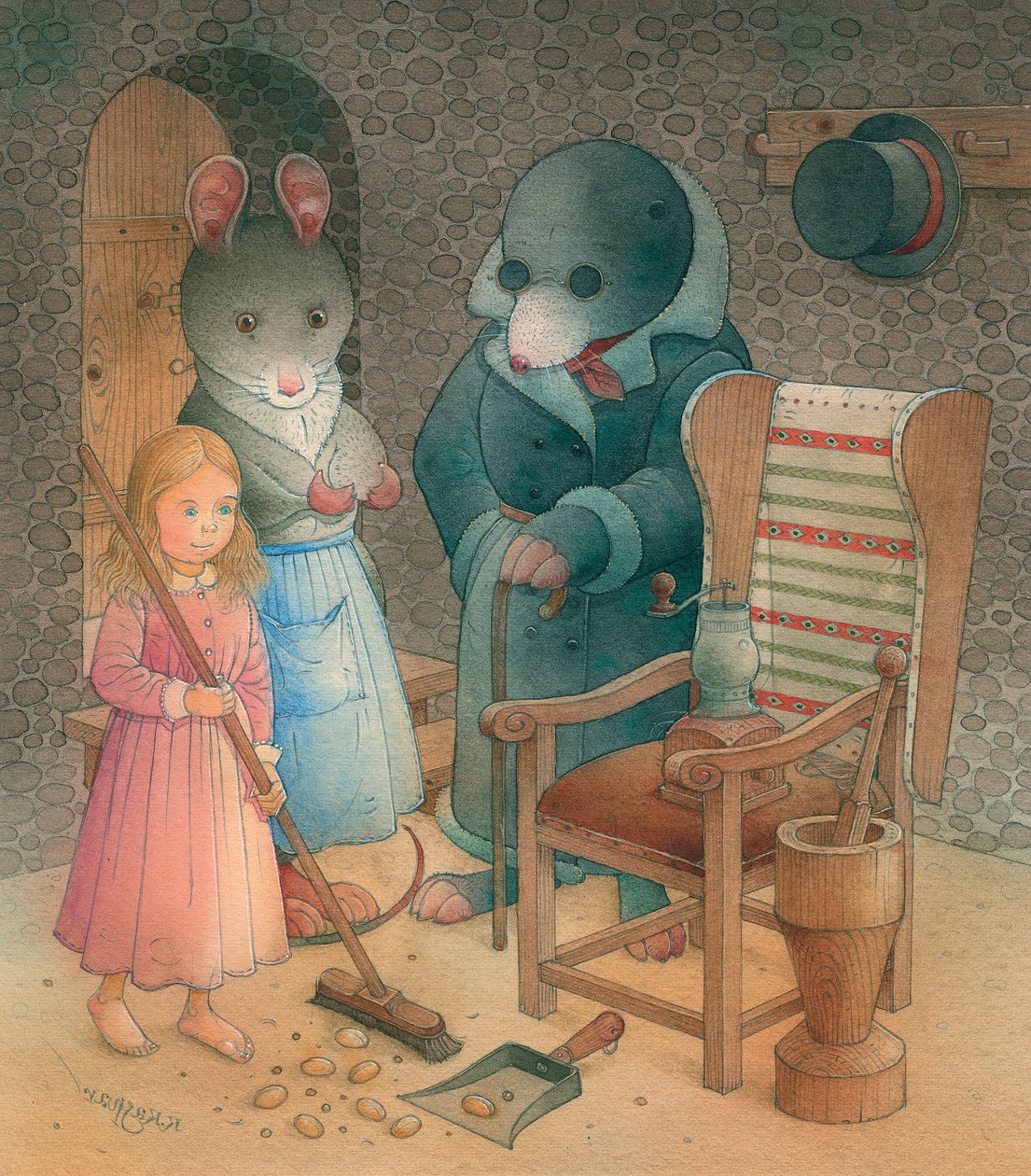 Thumbelina 10, 2005 (wc no papel) de Kestutis Kasparavicius