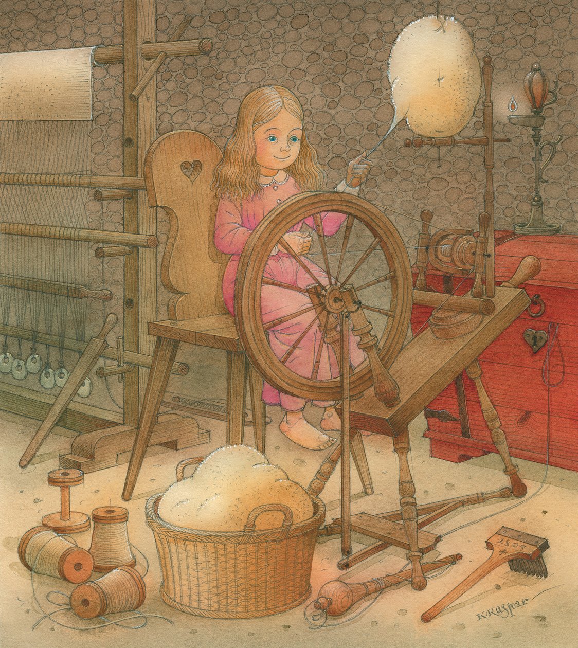 Thumbelina 13, 2005 (wc no papel) de Kestutis Kasparavicius
