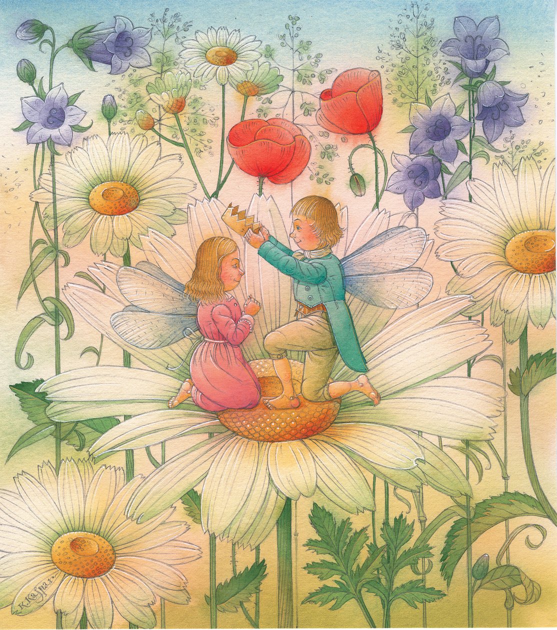 Thumbelina 15, 2005 (wc no papel) de Kestutis Kasparavicius
