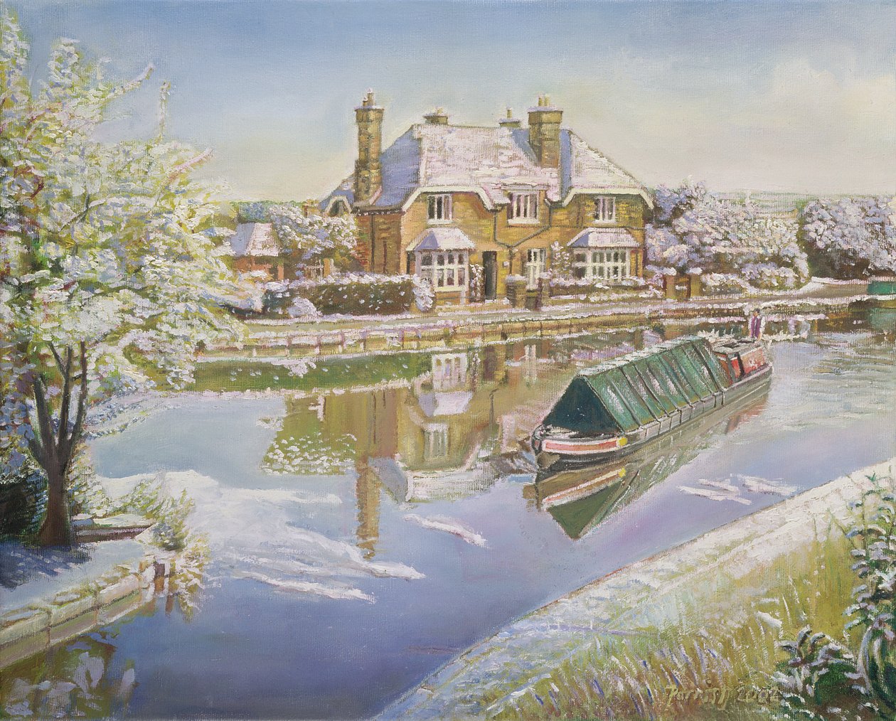 Norton Junction, 2003 de Kevin Guild of Railway Artist Parrish