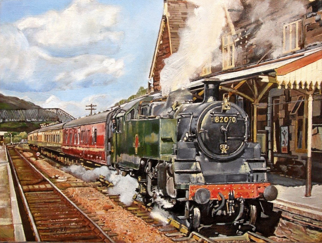 Esplendor Padrão, 2008 de Kevin Guild of Railway Artist Parrish