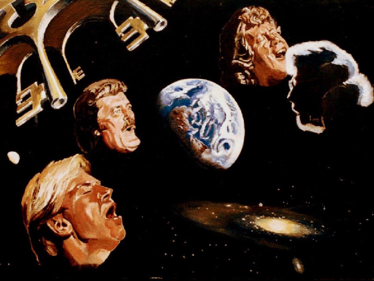 Keys Of The Kingdom (The Moody Blues) (pintura) de Kevin Parrish