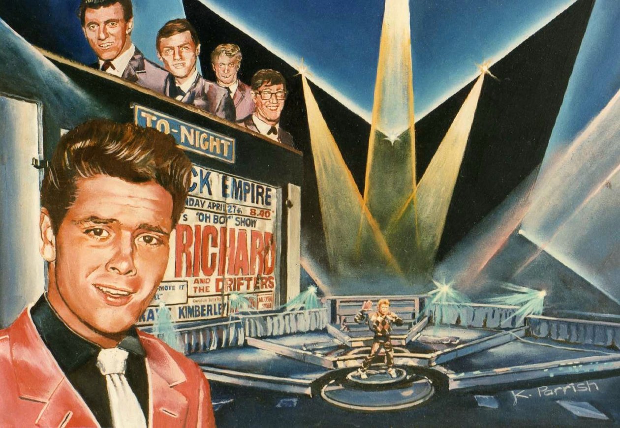 Mexe-te! To Stardom (Cliff Richard) (pintura) de Kevin Parrish