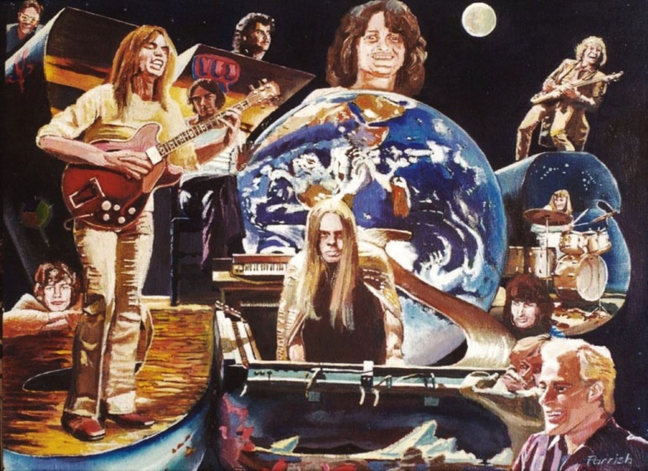O Mundo Místico do Sim (pintura) de Kevin Parrish