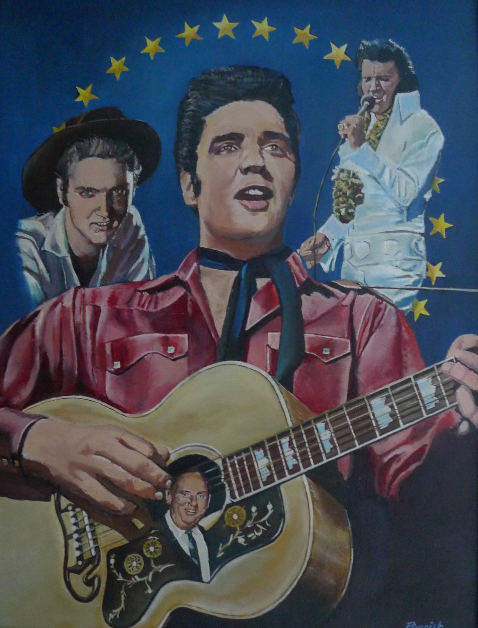 O Rei (pintura) de Kevin Parrish