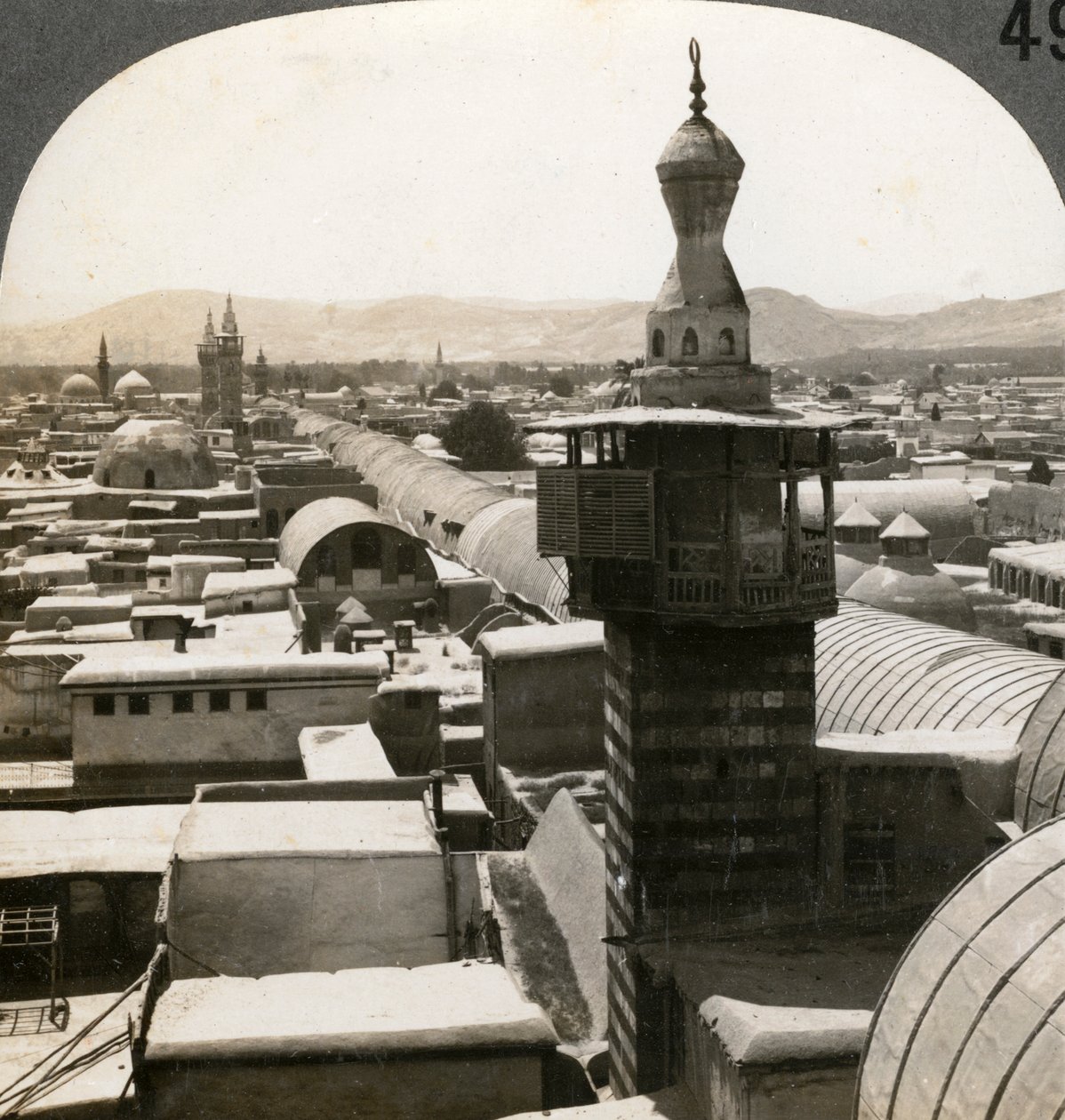 Damasco, Síria, em 1900. de Keystone View Company