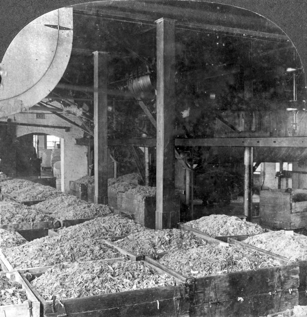 Fazendo papel com trapos, Holyoke, Massachusetts, EUA, século 20 de Keystone View Company