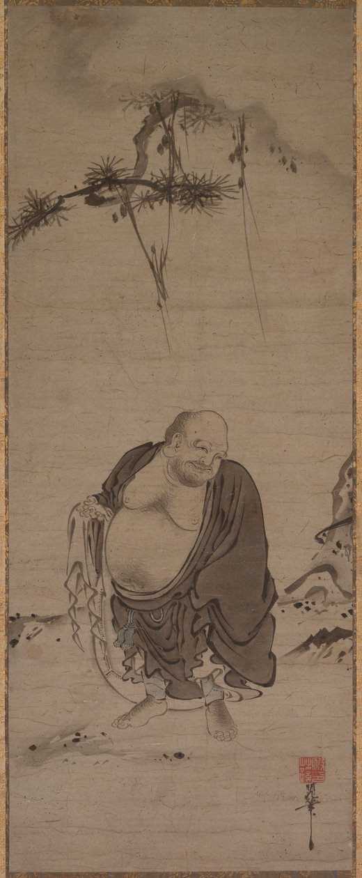 Hotei, final de 1300-início de 1400. de Kichizan Mincho