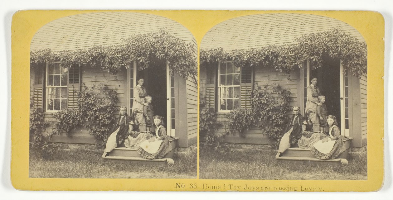 Em casa! Suas alegrias estão passando Lovely, 185575. Criadores: Irmãos Kilburn, BW Kilburn. de Kilburn Brothers, BW Kilburn