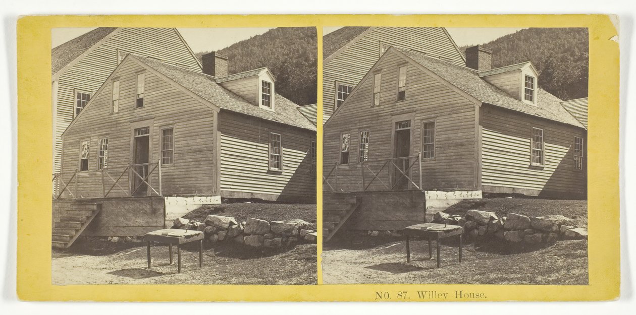 Willey House, 185575. Criadores: Irmãos Kilburn, BW Kilburn. de Kilburn Brothers, BW Kilburn