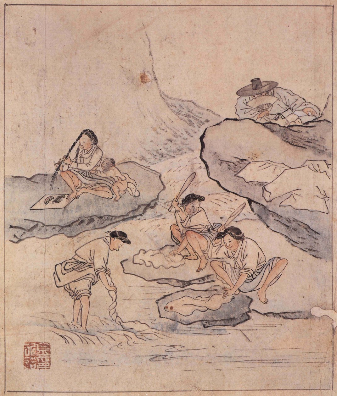 Um lugar de lavanderia de Kim Hong Do