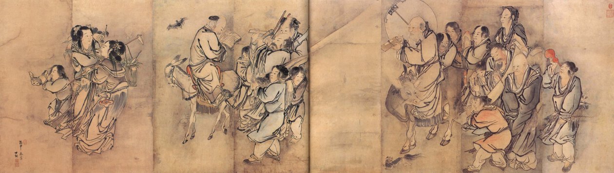 Gunseondo de Kim Hong Do