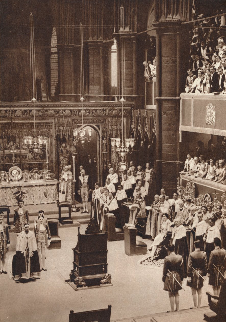 O reconhecimento, 1937. Artistas: King George VI, Desconhecido. de King George VI