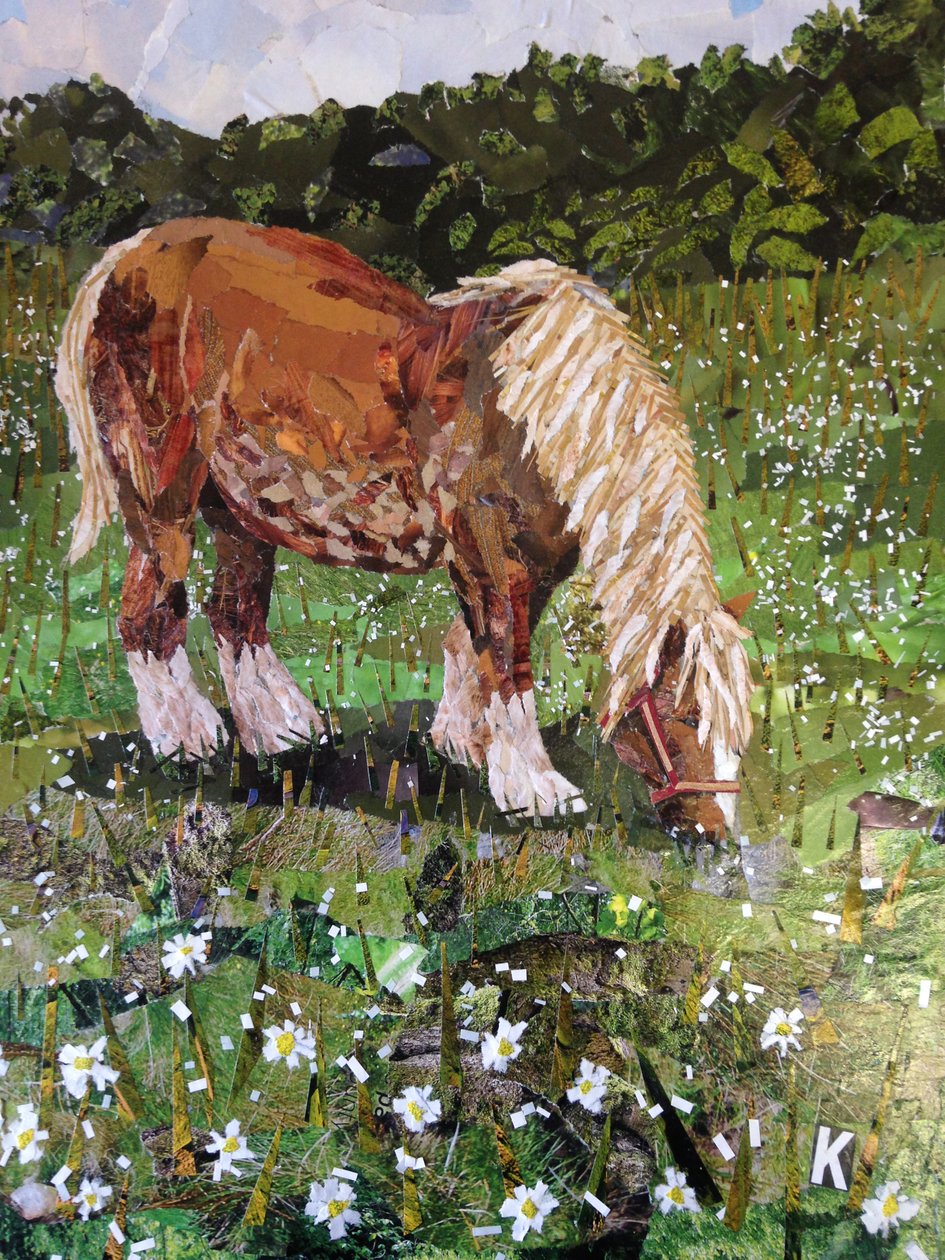 Cavalo da encosta de Kirstie Adamson