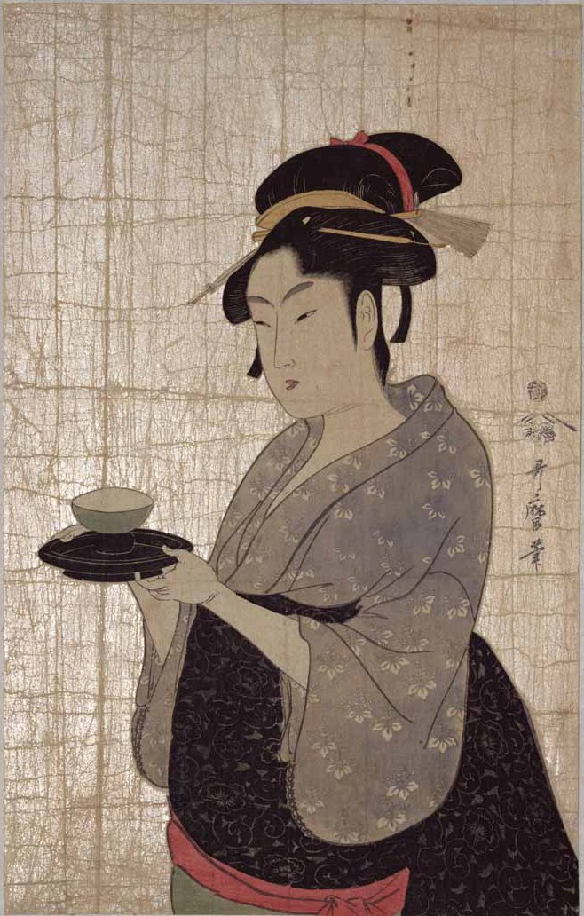 nEnglish: Naniwa-ya Okitan de Kitagawa Utamaro