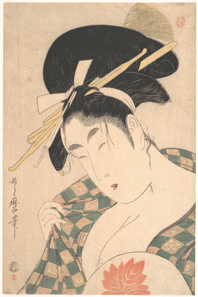 Uma cortesã de Kitagawa Utamaro