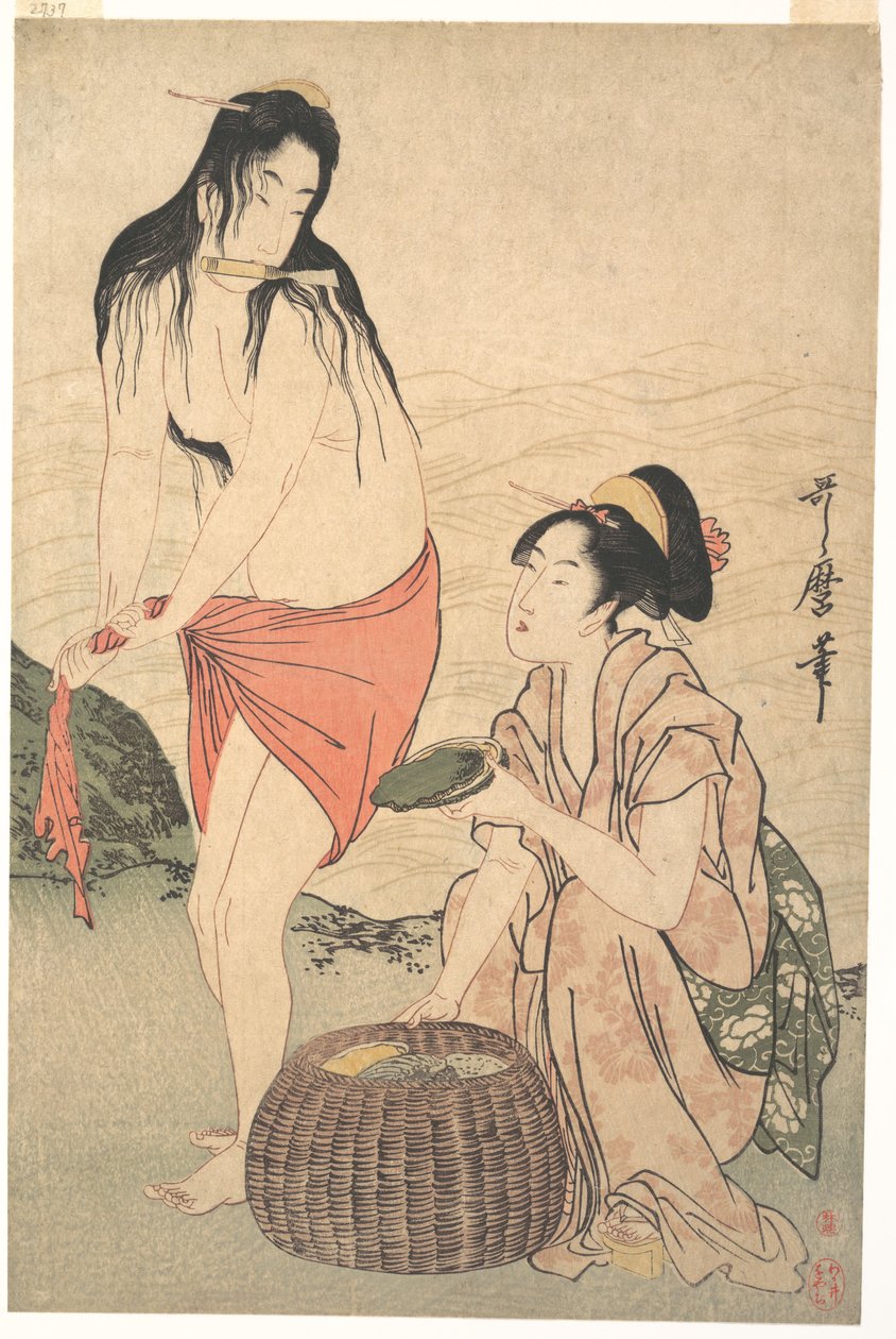 Abalone Divers de Kitagawa Utamaro