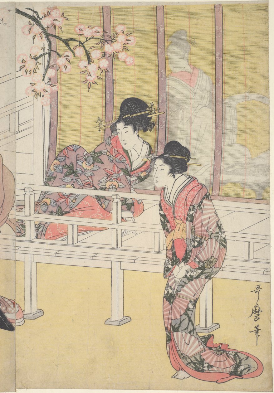 Princesa Aoi Cushing Upon 6 Princesa Joe de Kitagawa Utamaro