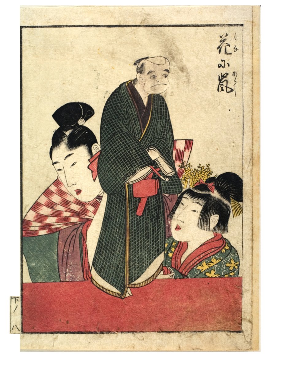 paisagem de Kitagawa Utamaro