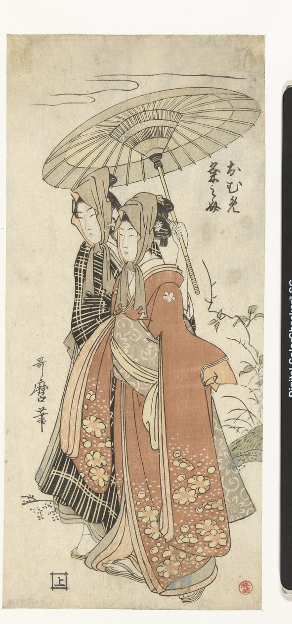 Oume en Kumenosuke Oume Kumenosuke de Kitagawa Utamaro