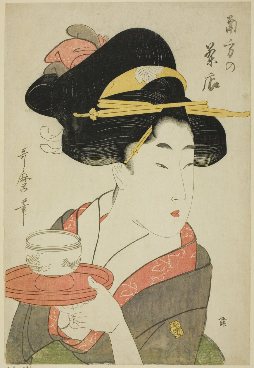 Casa de chá do sul de Kitagawa Utamaro