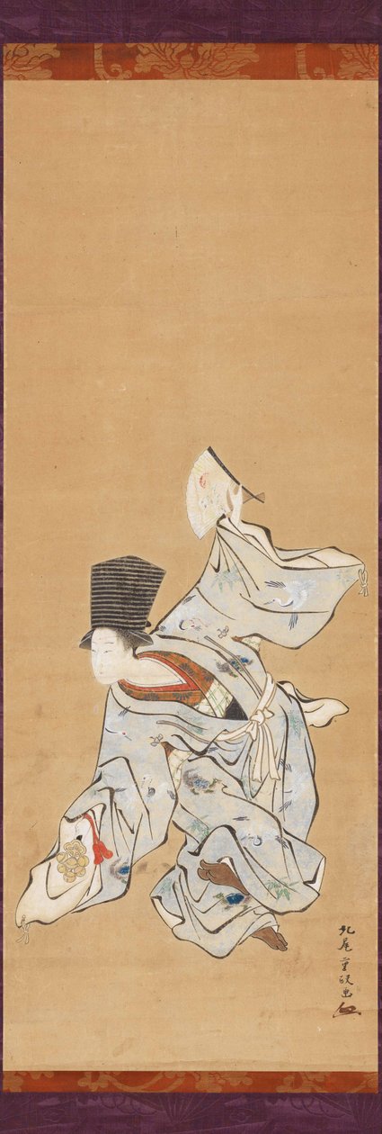 Sanbasō Tänzer de Kitao Shigemasa