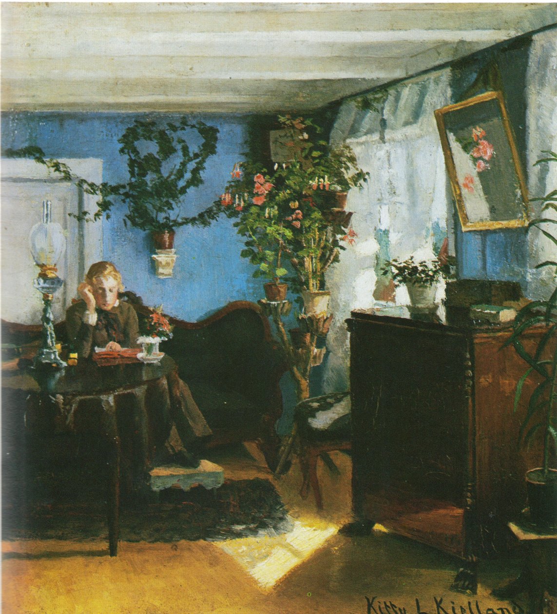 Folha interir de Kitty Lange Kielland