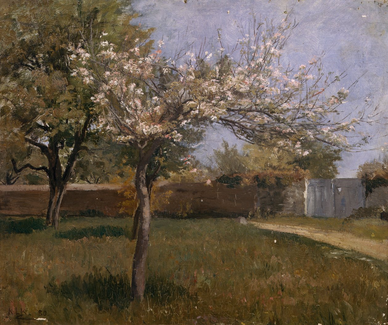 Sem título escrito nos dias (pintura) de Kitty Lange Kielland