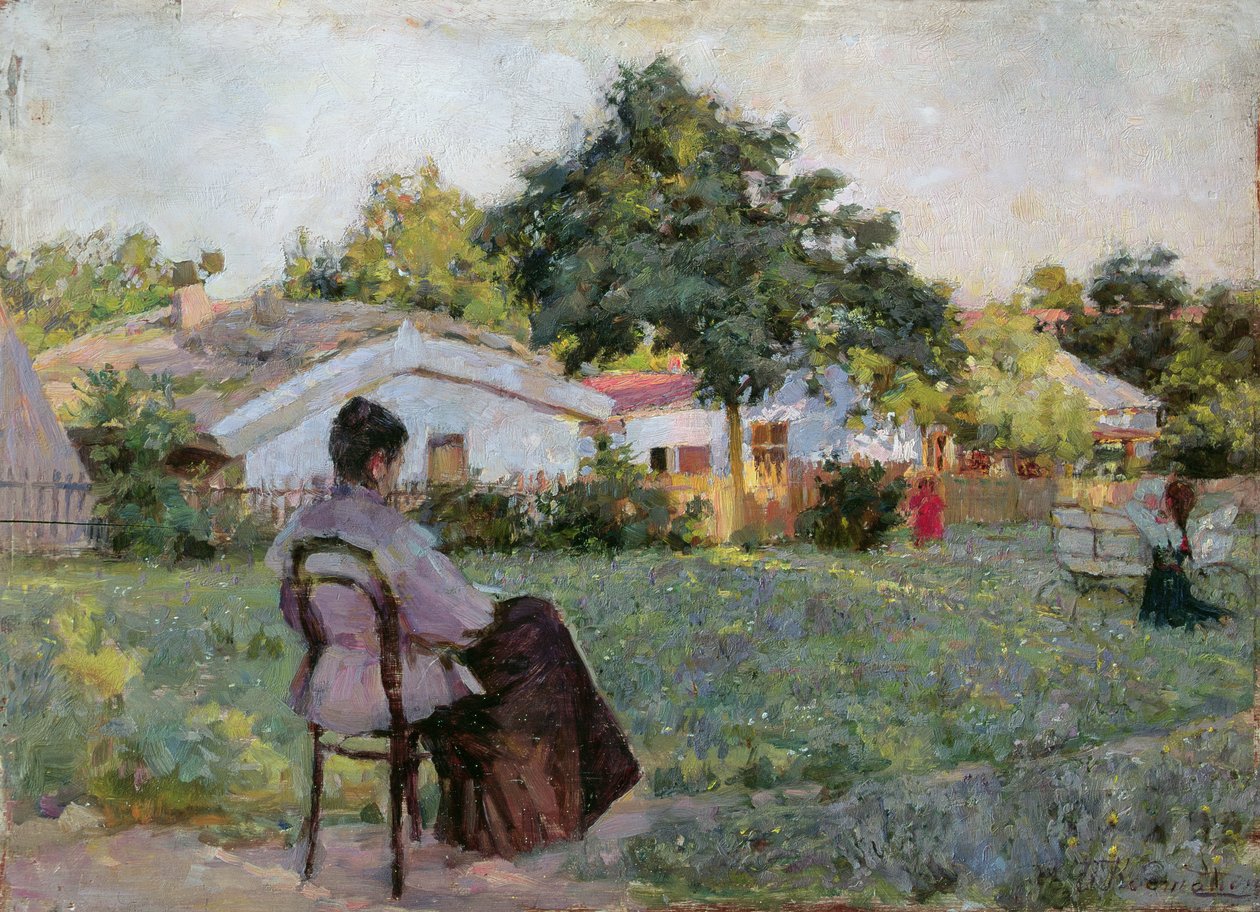 Na Dacha, 1892 de Kiviak Konstantinov Kostandi