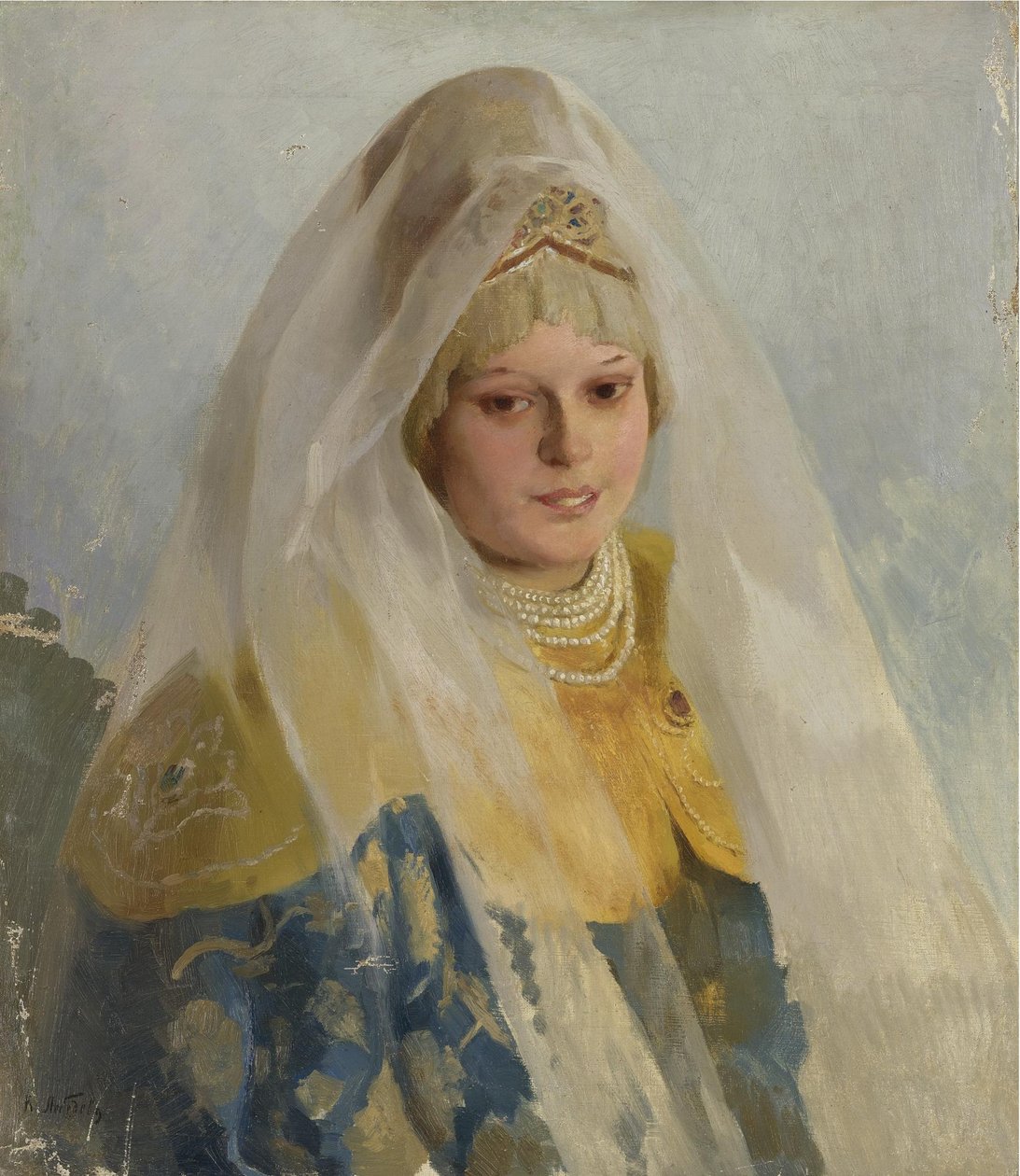 Boyars Wife de Klavdiy Vasilievich Lebedev