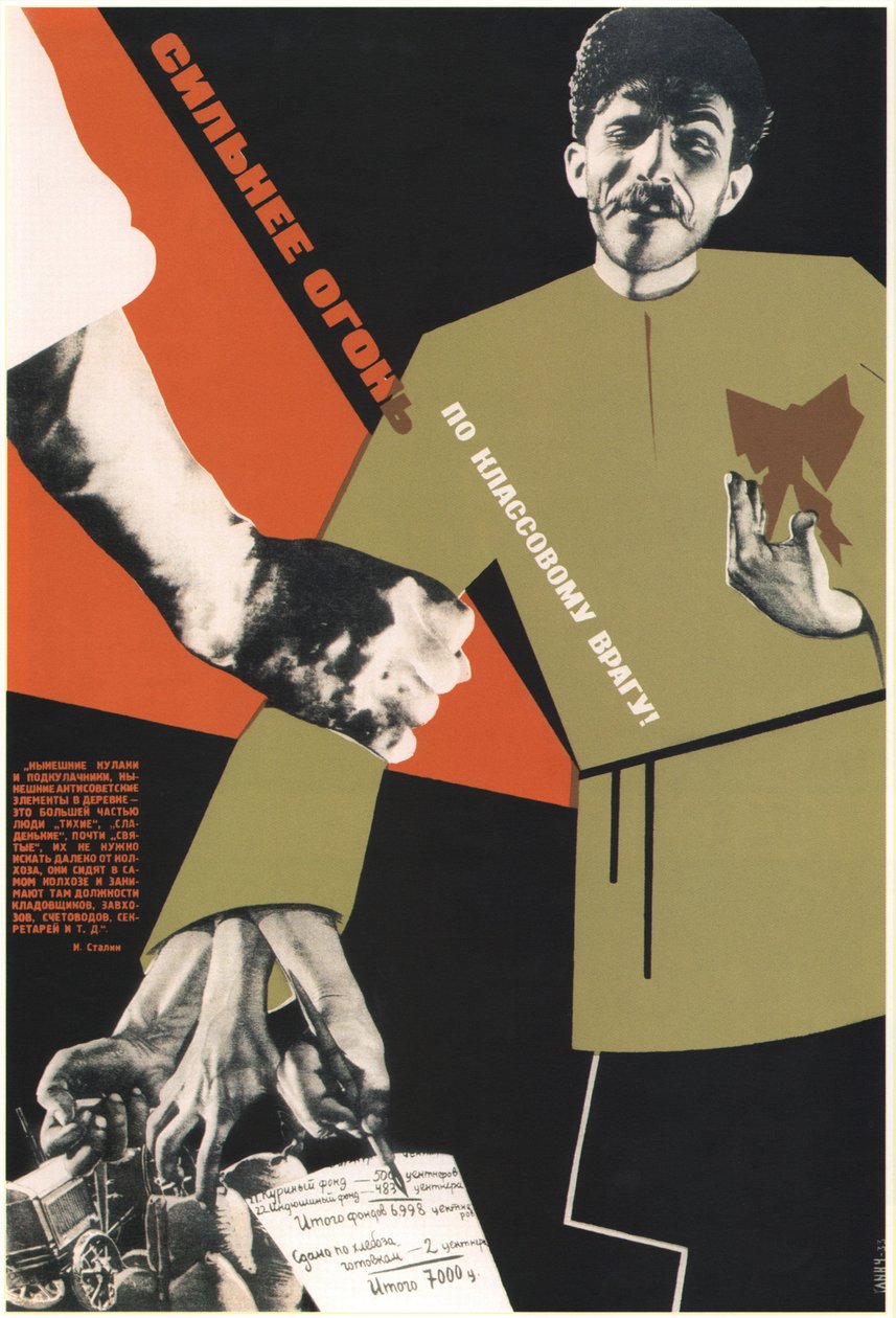 Mais fogo contra o inimigo de classe !, 1933 de Klinch