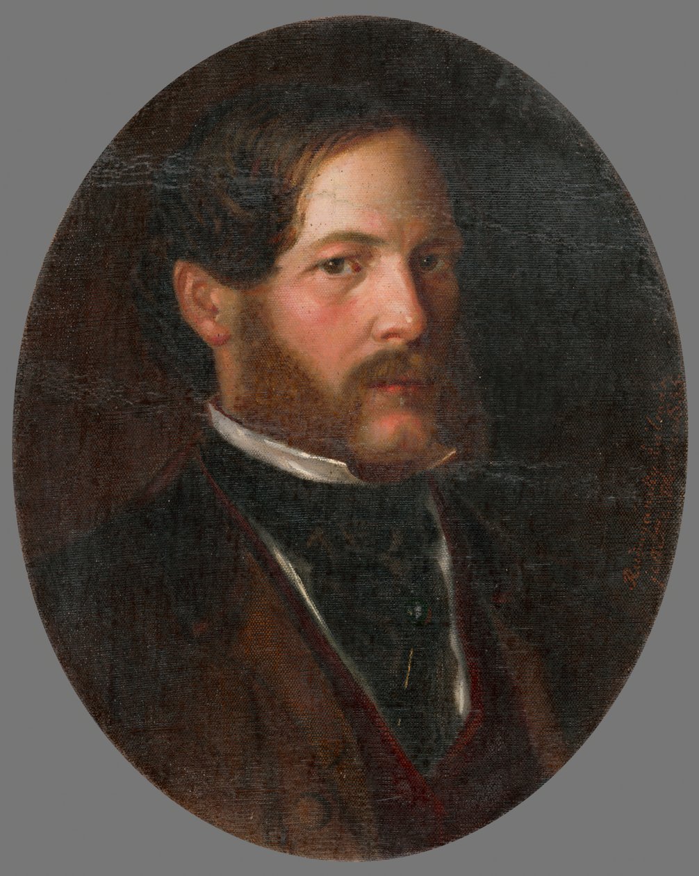 Retrato do Barão Gejza Mednyánszky de Kálmán Rudnyanszky