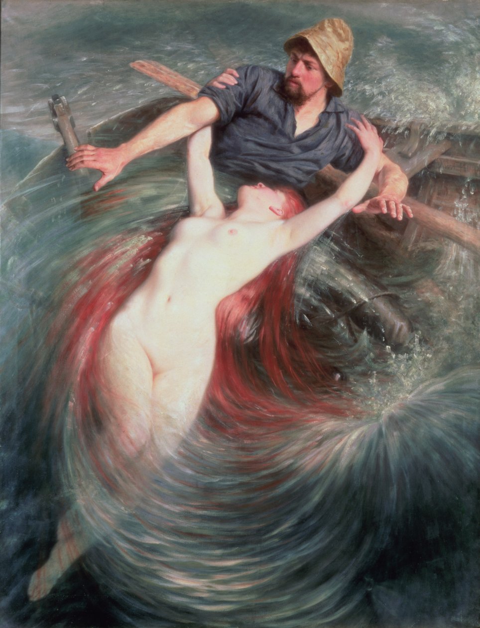 O pescador e a sirene de Knut Ekvall