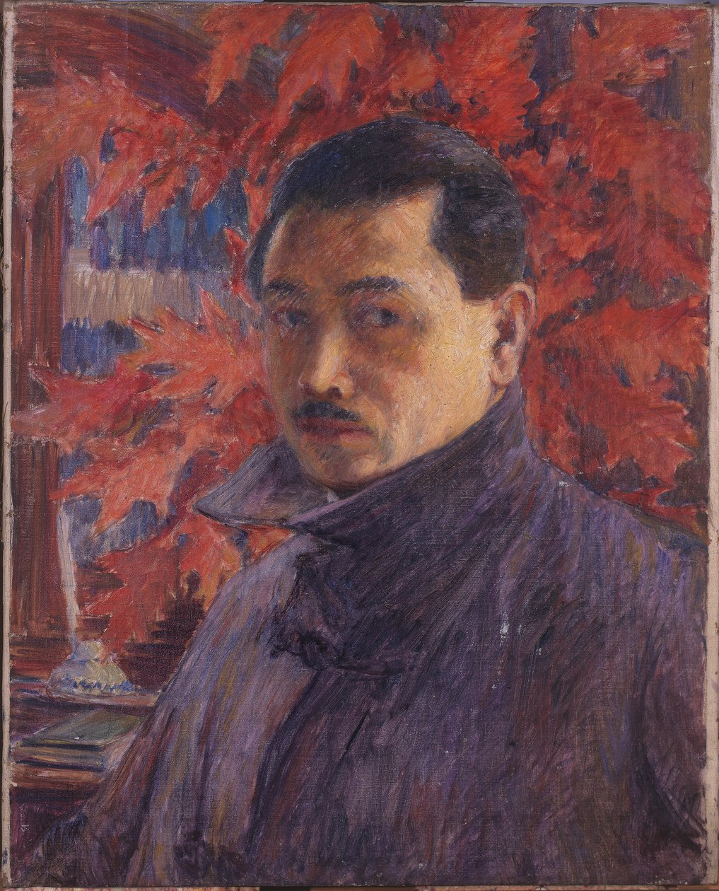 Auto-retrato (óleo sobre tela) de Kojima Torajiro